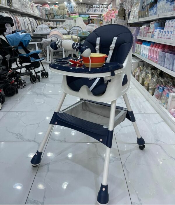 Baby High-Low Highchair With Removable Toy Bar