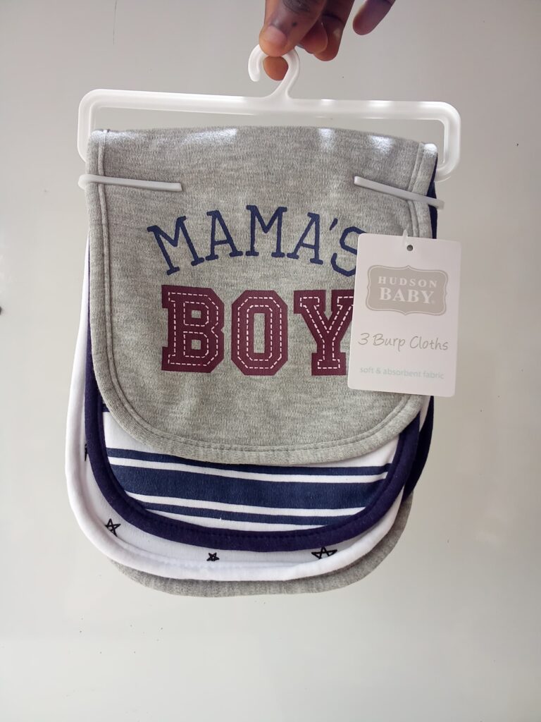 Hudson Baby 3 Burp Cloths