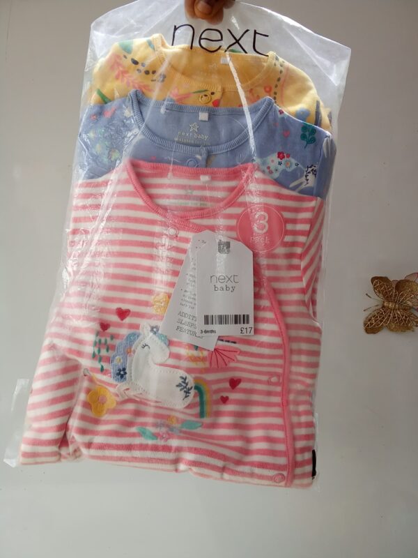 Bext Pack of Sleepsuits  3-6Months