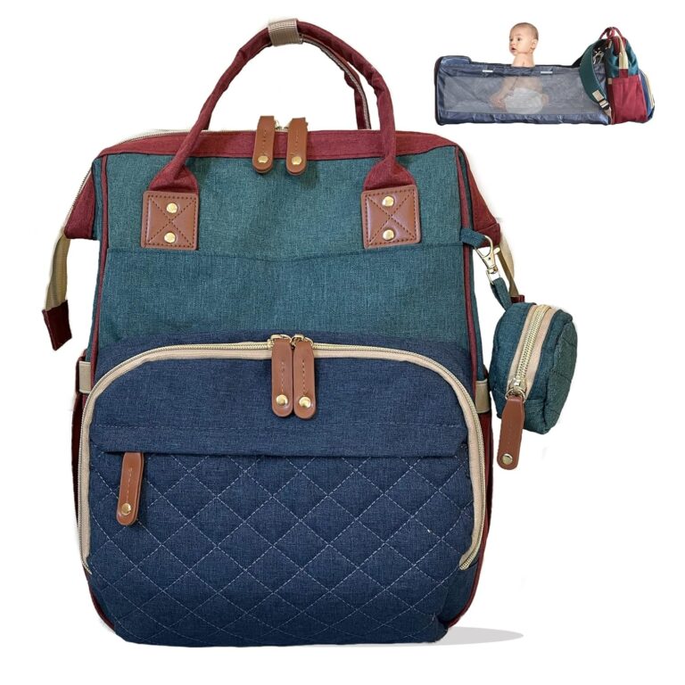 3in1 Bassinet Baby Bed Crib – Travel  Diaper Backpack
