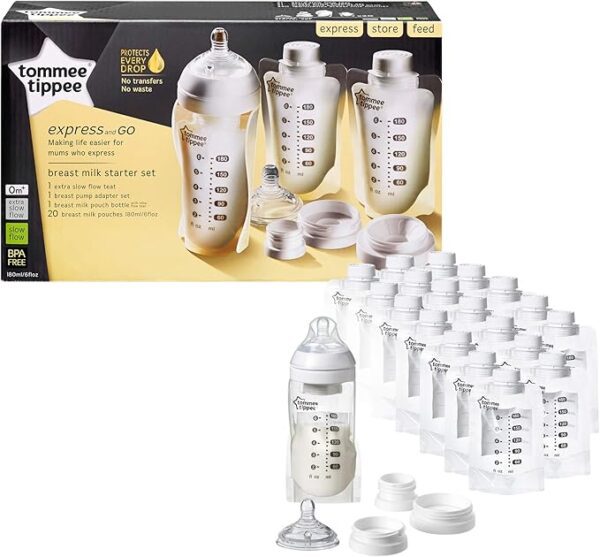 Tommee Tippee Express and GO Breastmilk Starter Set