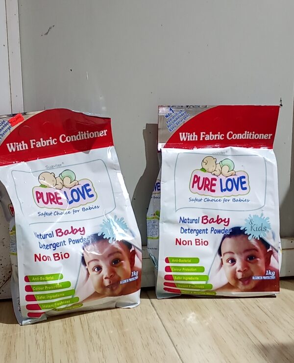 Pure Love Baby Detergent Powder with Fabric Conditioner 1kg