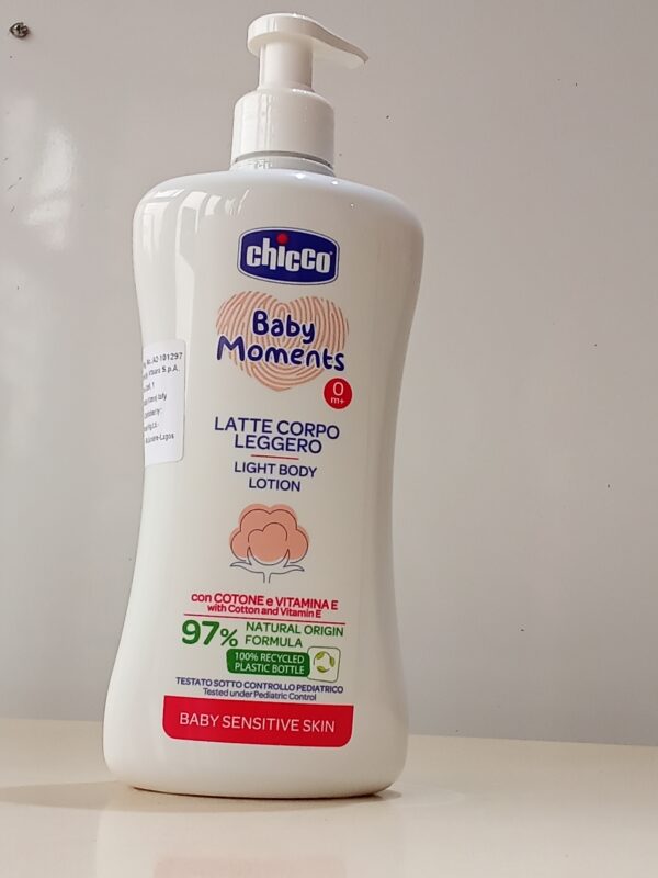 Chicco Baby Moments Light Body Lotion 500ml