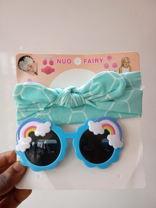 Baby Headband & Sunglass Set