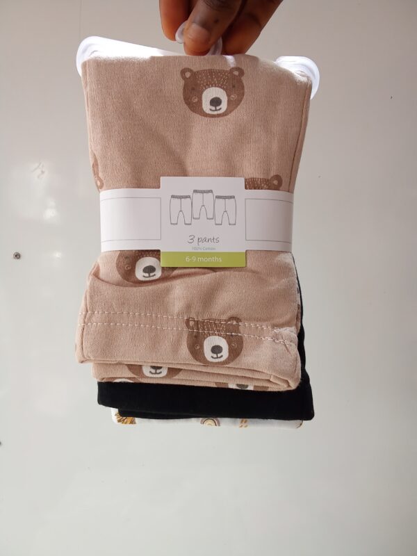 3 piece Baby joggers Pant 6-9months