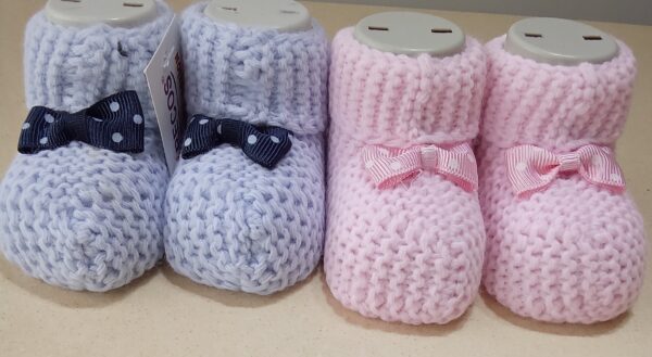 Baby Knitted Booties