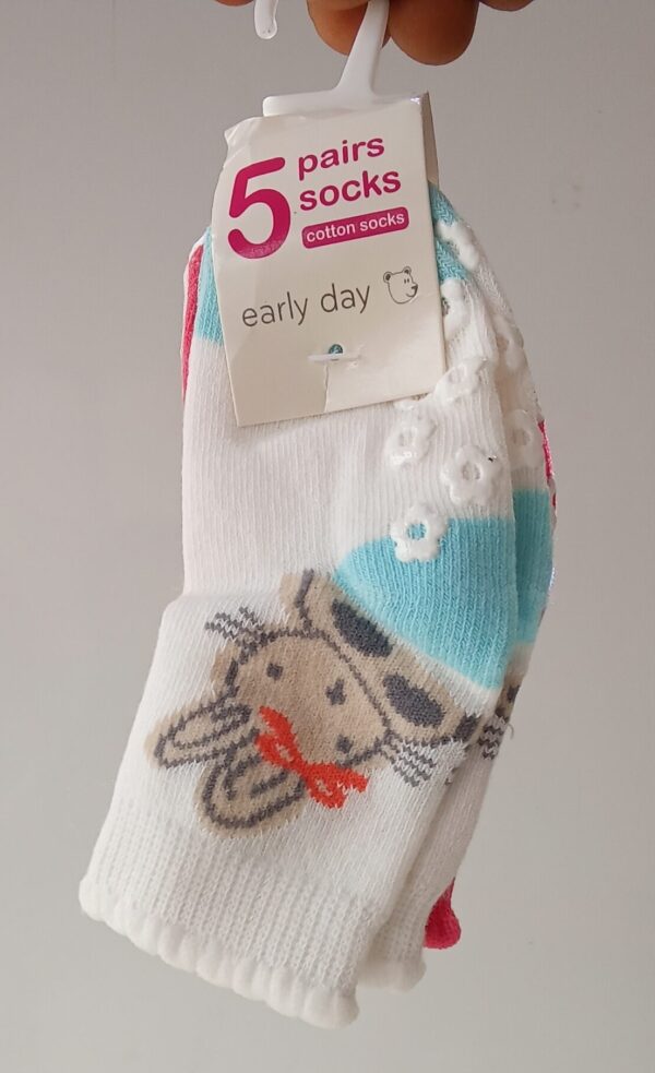 5 pair Cotton Socks