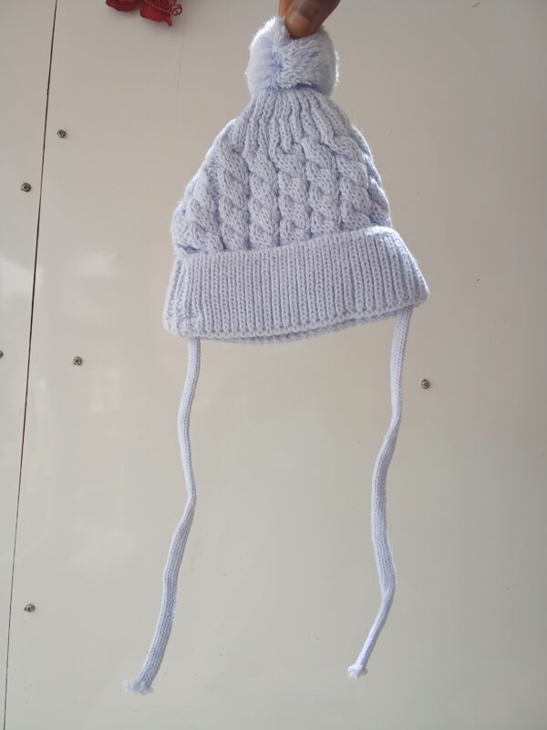 Knitted Cap with Rope - Image 2