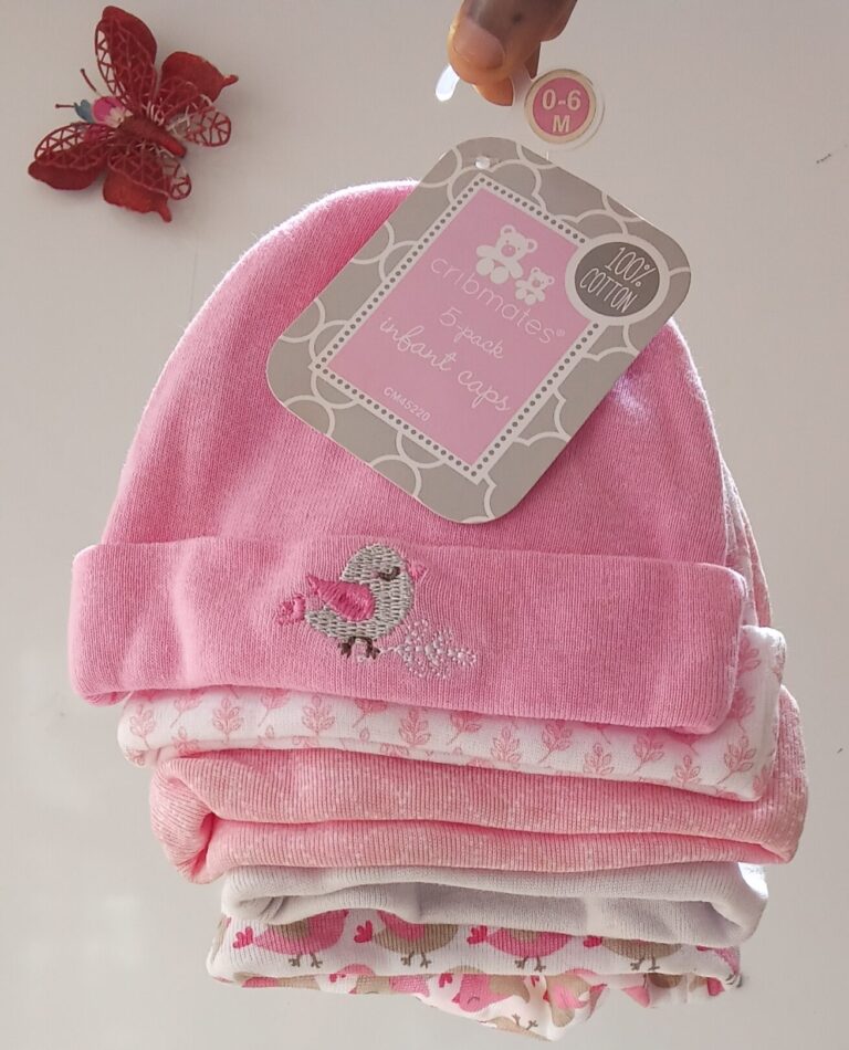 Cribmates 5 pack Infant caps