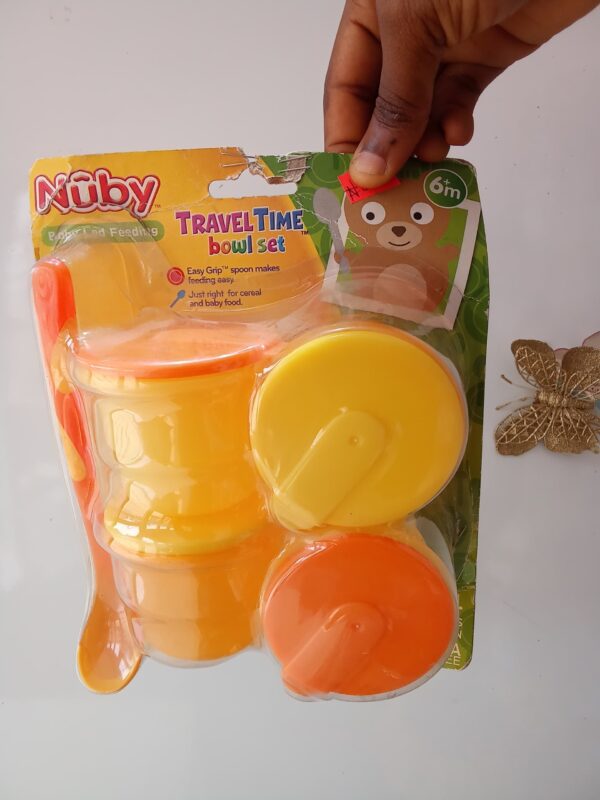 Nuby Travel Time Bowl Set