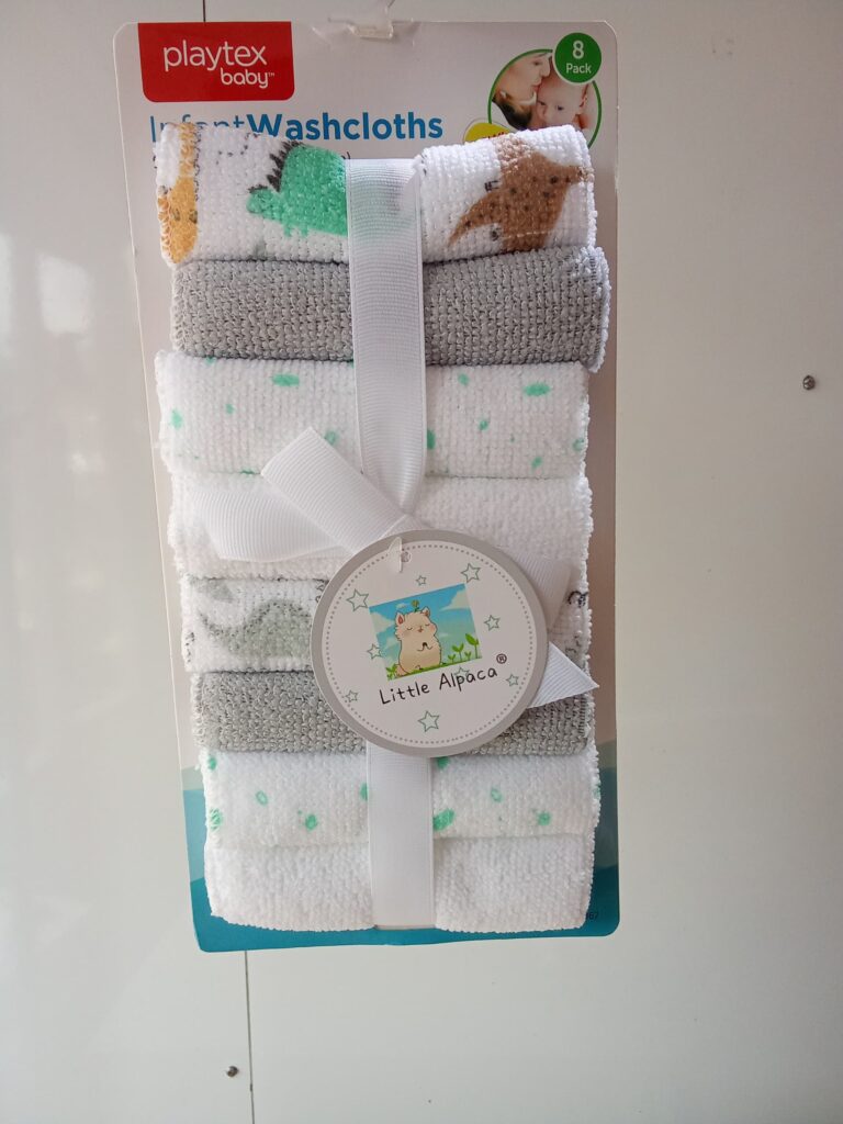 Playtex 8 pack Washcloth