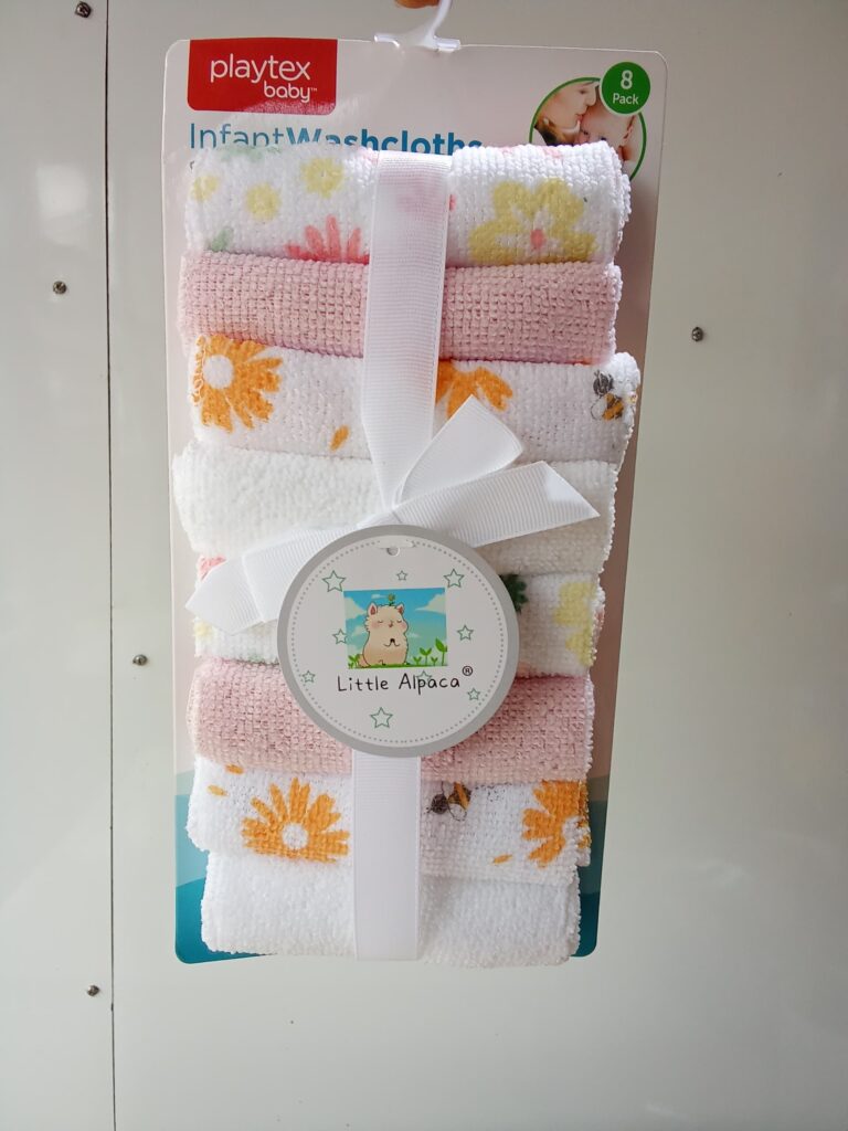 Playtex 8 pack Washcloth