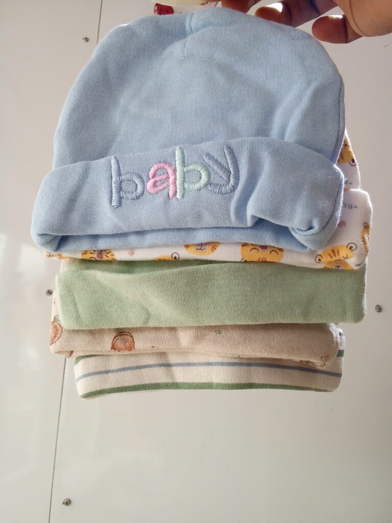 5 piece Baby Cap