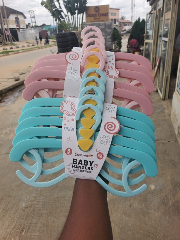 5pcs Baby Clothes Hanger with Extender
